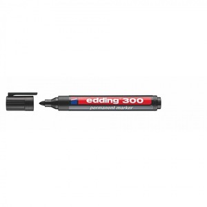 Rotulador Edding 300 punta redonda (negro) Rotulador Edding 300 punta redonda (negro)
