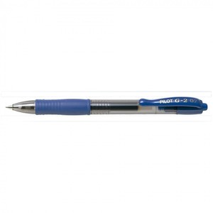 Bolígrafo de gel Pilot g- 2 0,7 mm (azul) Bolígrafo de gel Pilot g- 2 0,7 mm (azul)